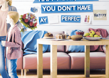 Feliz día de las madres, mamá. Sé que no eres perfecta, pero ¿quién dijo que tenías que serlo?