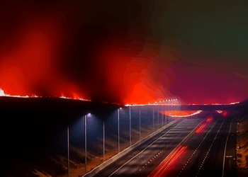Incendio en la carretera México-Cuernavaca hoy 5 de mayo