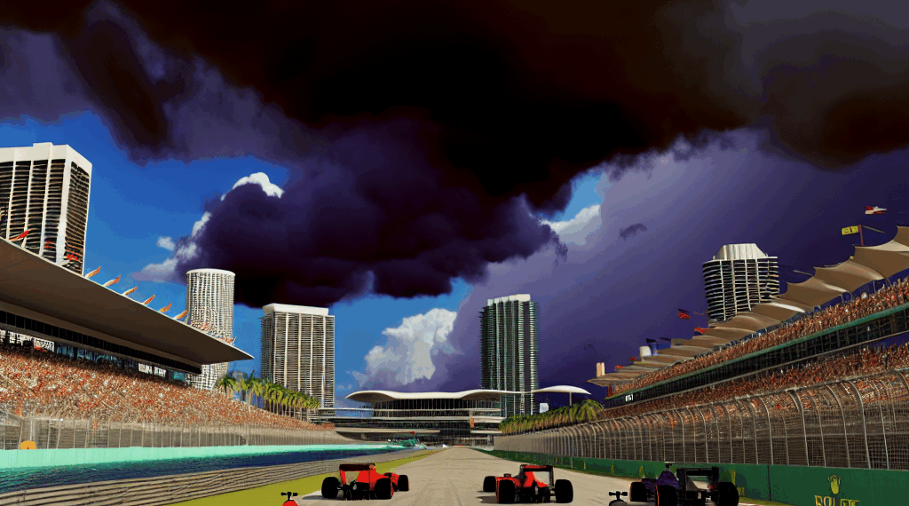El GP de Miami de F1, en riesgo de suspensión por la amenaza de tormentas eléctricas