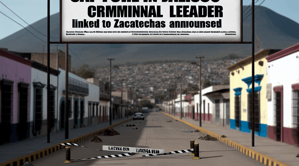 García Harfuch confirma detención en Jalisco de operador de un grupo delictivo generador de violencia en Zacatecas