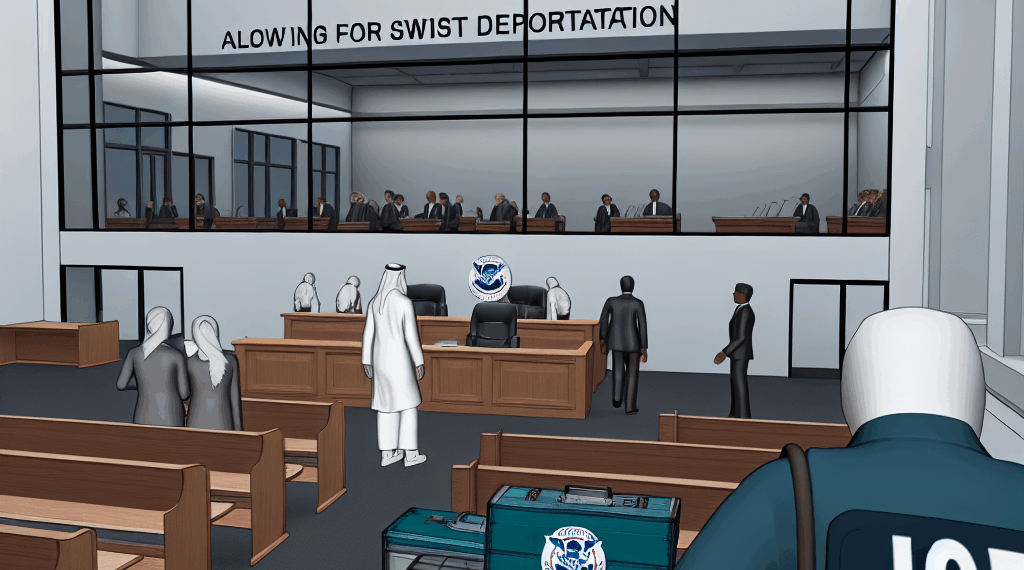 ICE detiene a inmigrantes en los juzgados y abre la puerta a las deportaciones aceleradas