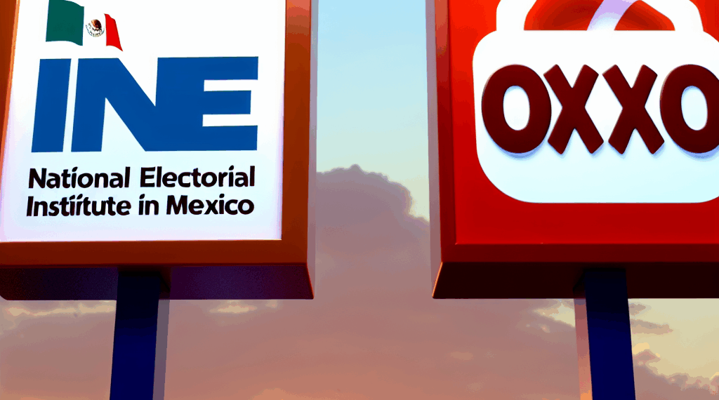 INE y el OXXO firman convenio para promover el voto jornada electoral del Poder Judicial