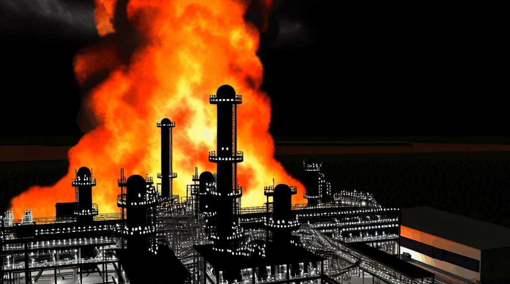 Fábrica de diésel ‘se chamusca’ en las inmediaciones de la refinería de Cadereyta – El Financiero
