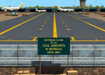 India mantendrá aeropuertos cerrados para vuelos civiles hasta el 15 de mayo