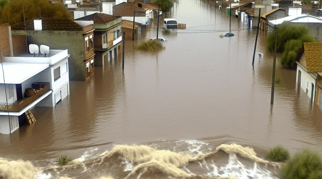 Inundaciones en Argentina dejan un muerto, tres desaparecidos y casi 2,000 evacuados