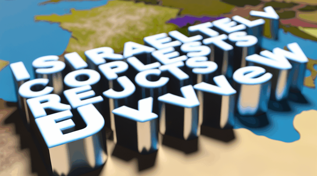 Israel "rechaza completamente" la decisión de la UE de revisar el acuerdo de asociación