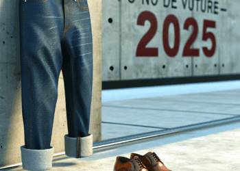 Los jeans cuffed llegan este verano 2025 y se llevan con zapatos de papá y abuela (según street style)