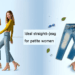 Mido menos de 1,70 y estos son los únicos jeans rectos para mujeres bajitas que se ven elegantes en primavera 2025