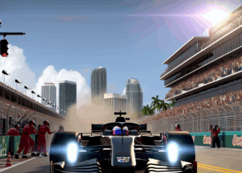 Así fue el evento de lanzamiento de Cadillac F1 en el GP de Miami