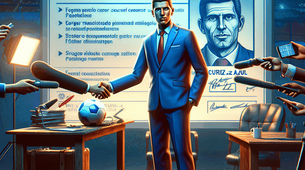 Larcamón, cerca de ser el nuevo entrenador de Cruz Azul