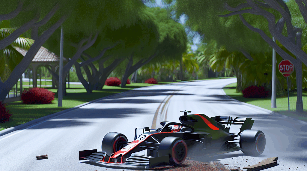 Charles Leclerc choca en la formación de la sprint de Miami y no correrá