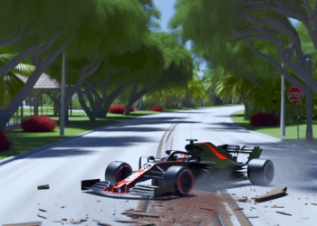 Charles Leclerc choca en la formación de la sprint de Miami y no correrá