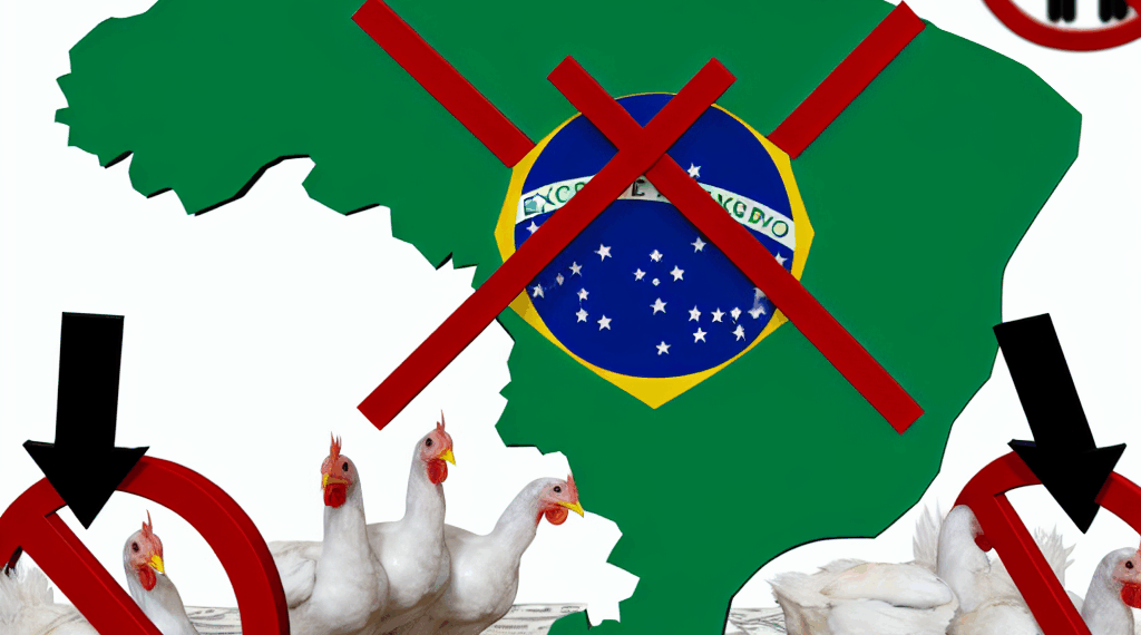 Freno de exportaciones por gripe aviar podría bajar la inflación de los alimentos en Brasil