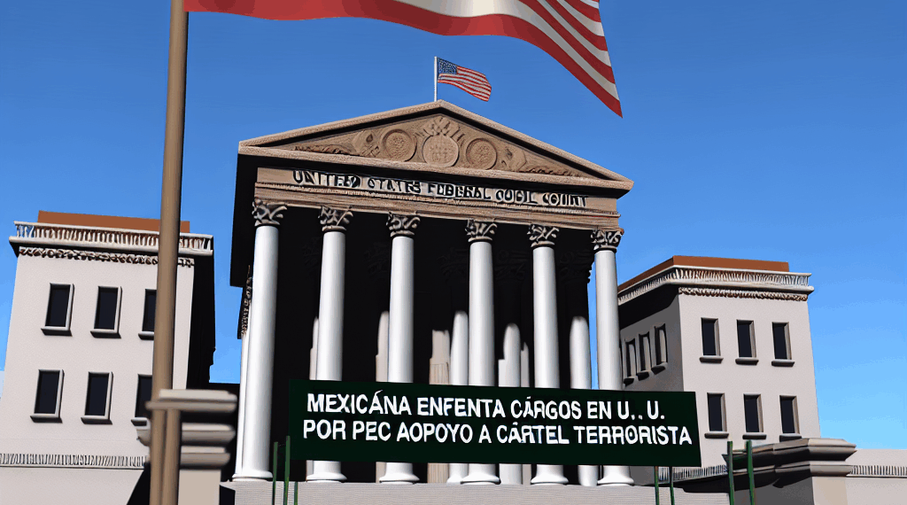 Una mexicana es la primera acusada en EU por apoyar a cártel designado como terrorista