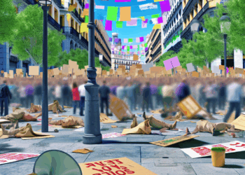 Miles de personas piden en Madrid la dimisión de Pedro Sánchez