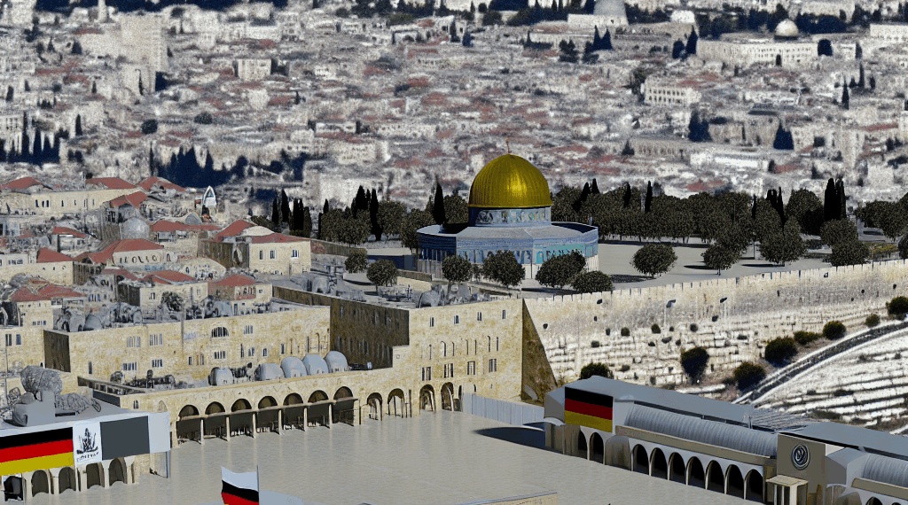 ministro de Exteriores alemán en Jerusalén