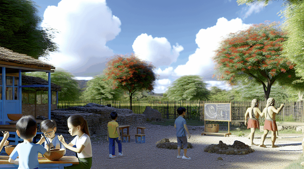 el Mureco ofrece a los niños la oportunidad de ser arqueólogos