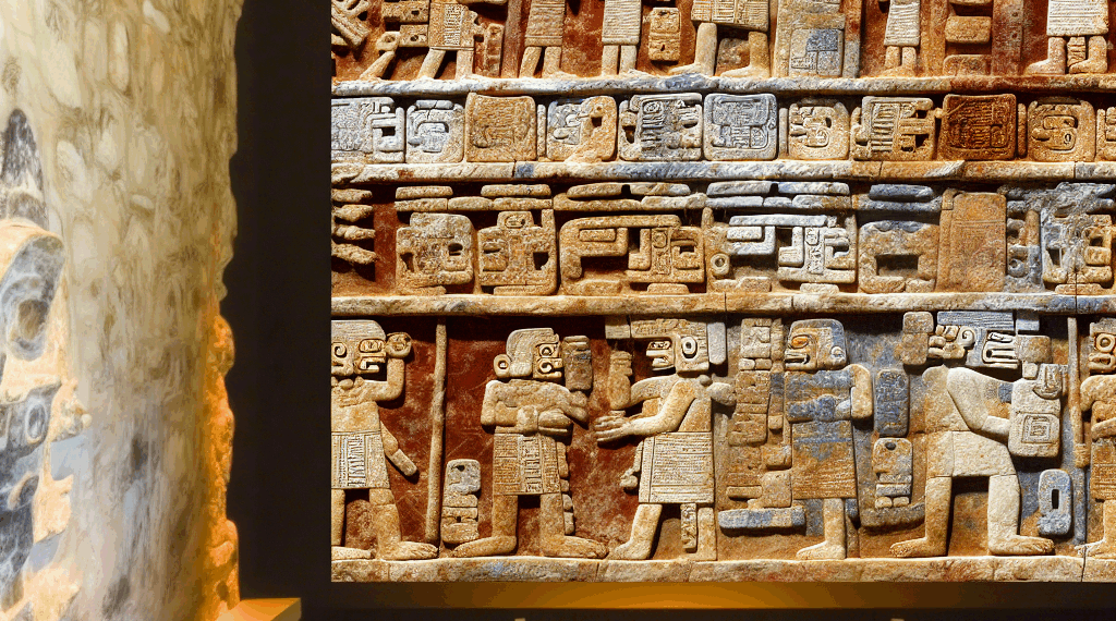 Museo de Chicago e INAH dieron a conocer la restitución de friso maya