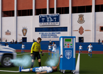 Realizan operativo de alcoholímetro en CU durante el partido Cruz Azul vs León