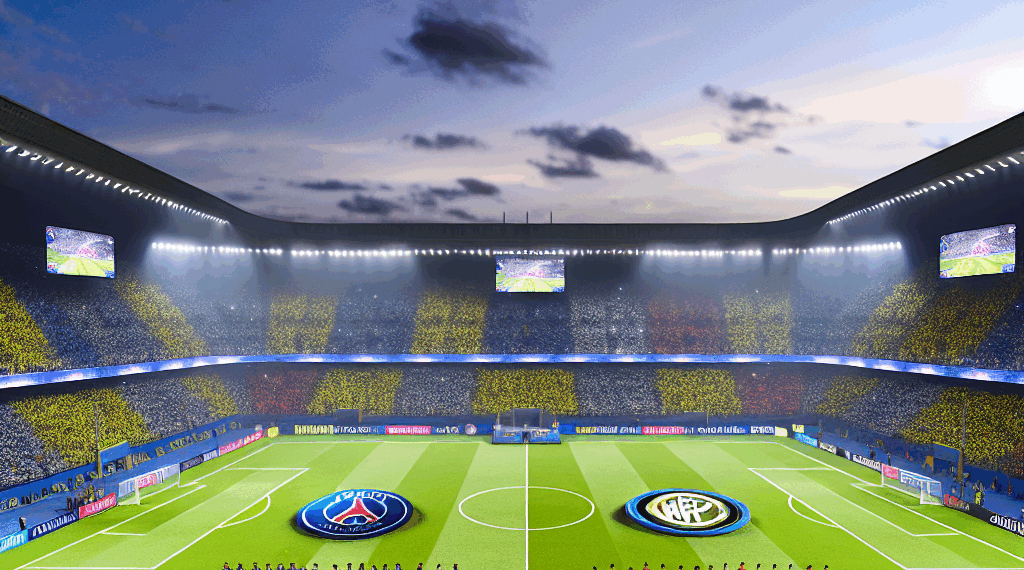 París Saint-Germain (PSG) en festejo de gol, durante la semifinal de la Champions League ante Arsenal - Foto: AP