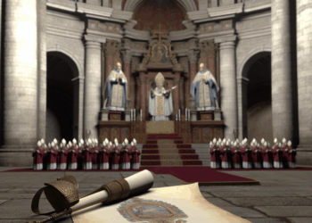 Papa Léon XIV toma posesión de su cátedra de obispo de Roma en la basílica de San Juan de Letrán