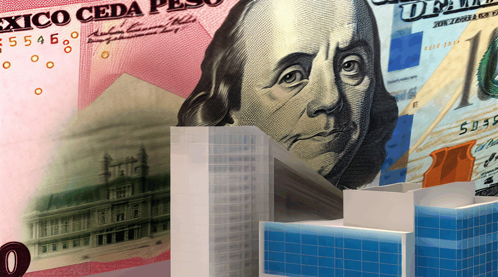 Peso mexicano retrocede contra el dólar; mercado sigue proyecto fiscal de Trump