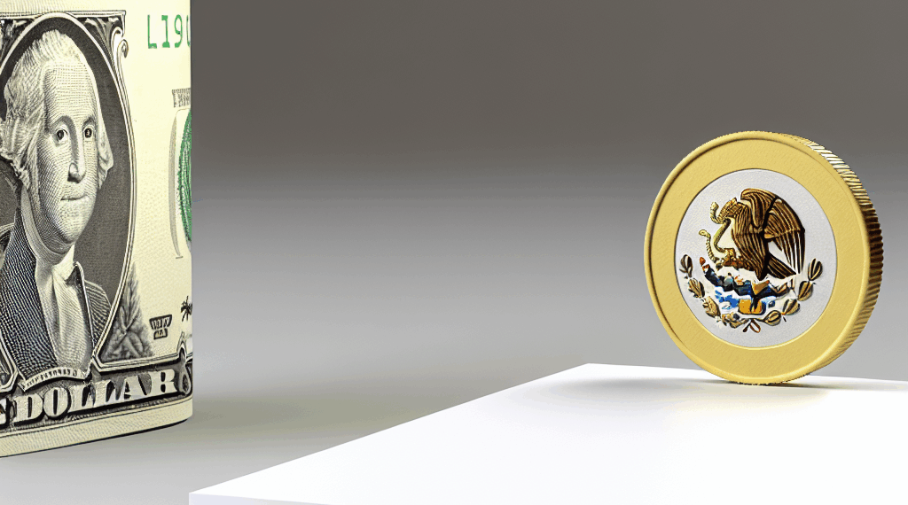Peso mexicano perfila ganancias contra el dólar tras absorber presión de la apertura