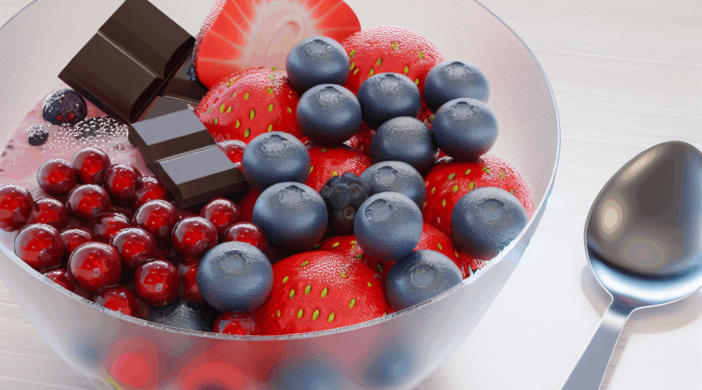 el postre ligero y antioxidante para esta temporada