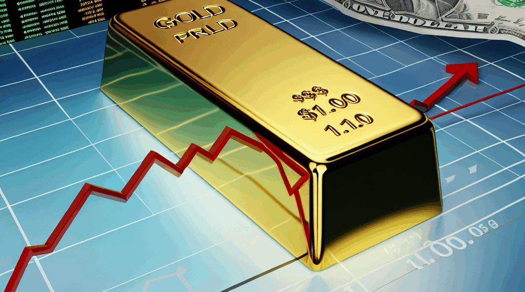 Precio del oro toca máximo de más de una semana por debilidad del dólar