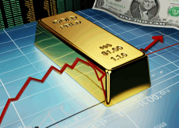 Precio del oro toca máximo de más de una semana por debilidad del dólar