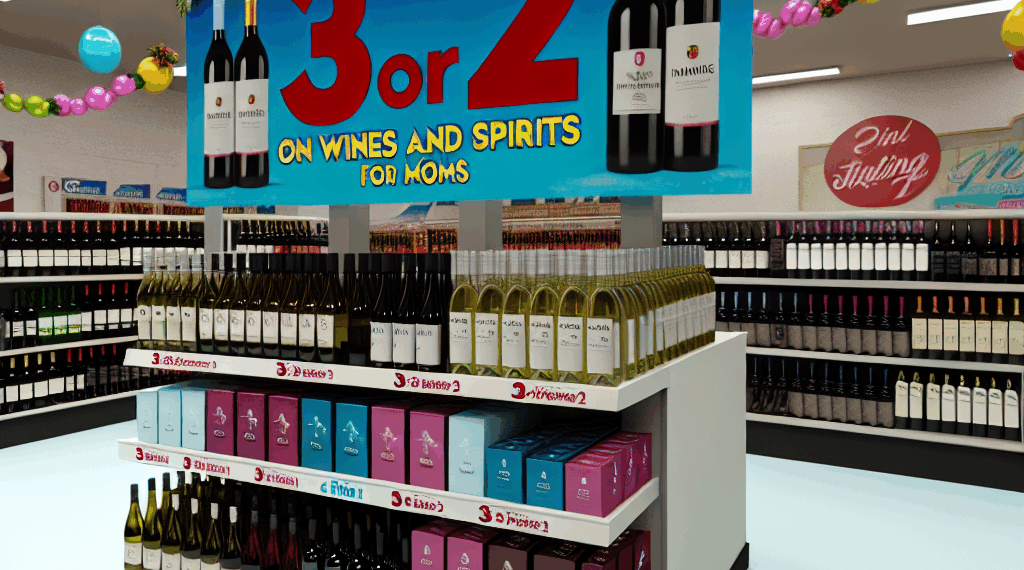 Oferta 3x2 en vinos y licores en Soriana para el Día de las Madres