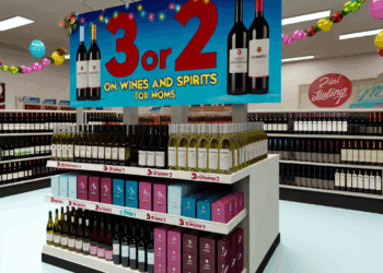 Oferta 3x2 en vinos y licores en Soriana para el Día de las Madres