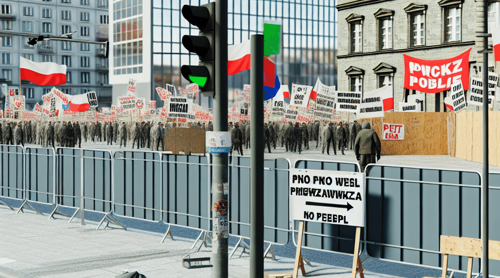 La ultraderecha polaca protagoniza una manifestación antimigratoria a pocos días de las elecciones