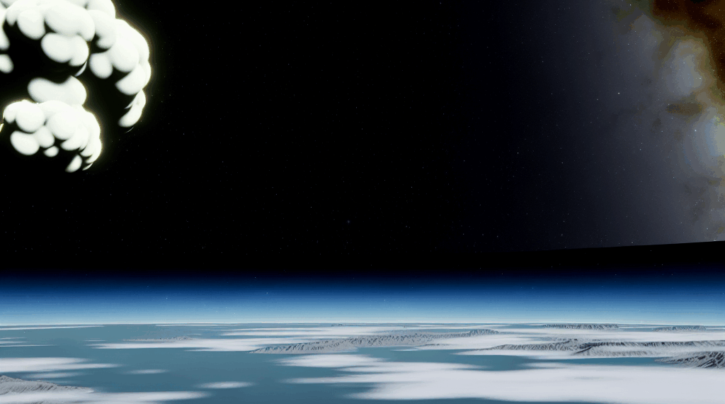 "desatará una guerra nuclear en el espacio"