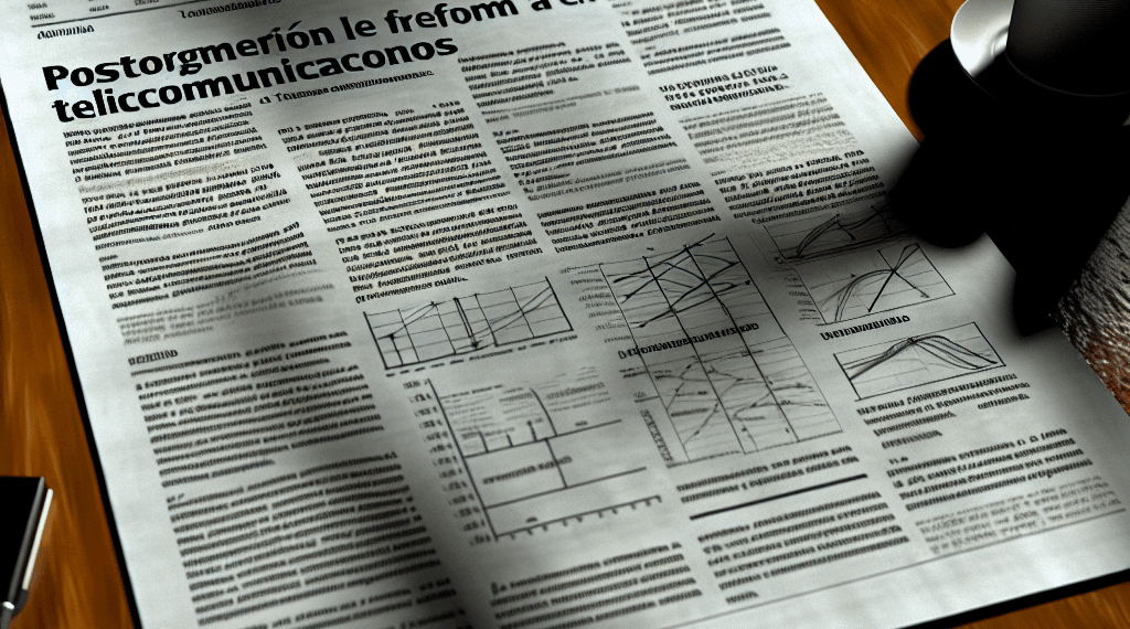 Reconocen aplazamiento de reforma en telecom