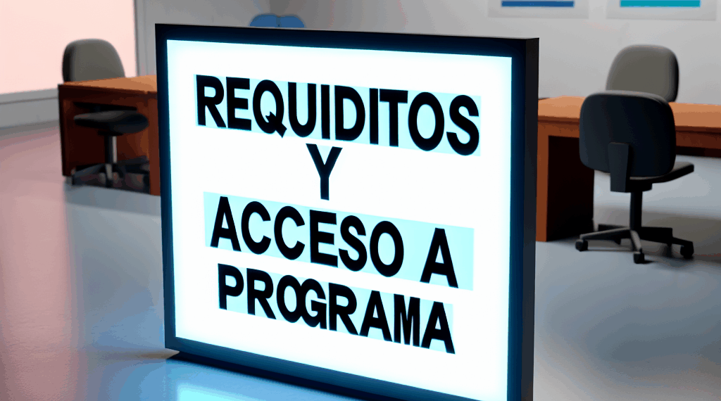 Requisitos y cómo acceder al programa