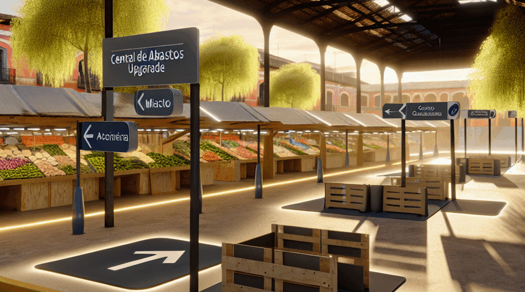 Ricardo Gallardo inicia modernización de Central de Abastos