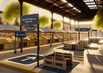 Ricardo Gallardo inicia modernización de Central de Abastos