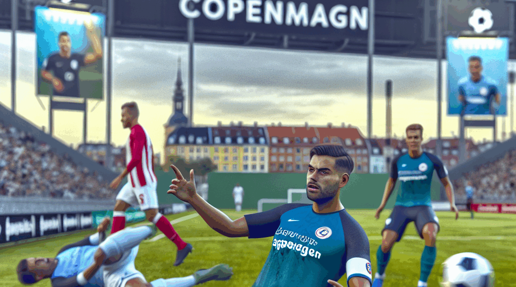 Rodrigo Huescas marca en goleada de Copenhague