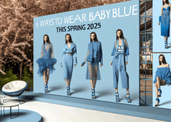 6 maneras de llevar el color azul bebé, el tono más elegante de la primavera 2025