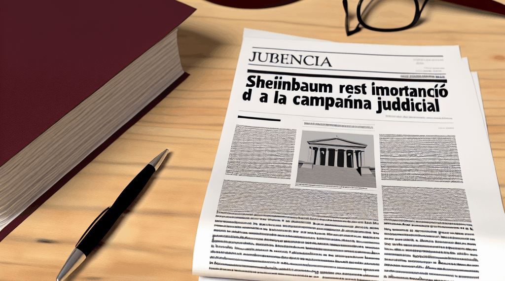Sheinbaum minimizó la campaña contra la elección judicial: "La votación será amplia, hay que ejercer ese derecho"