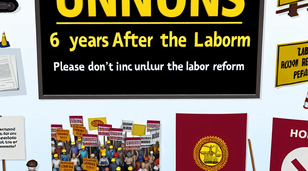 Los sindicatos a seis años de la reforma laboral