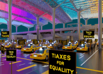 Taxistas autorizados a operar en el AICM exigen “suelo parejo” durante el Mundial de 2026