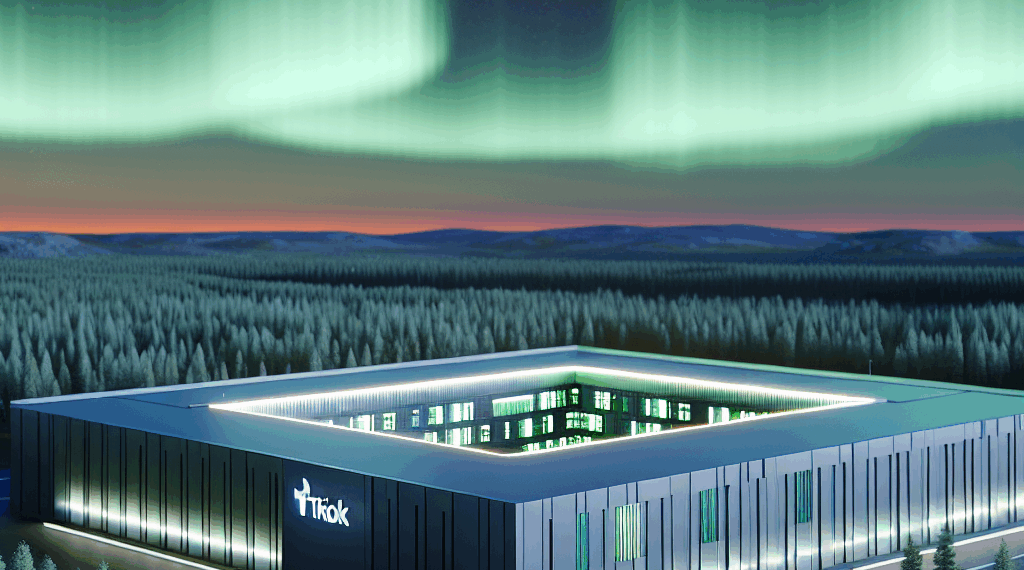 TikTok anuncia construcción de centro de datos en Finlandia tras multa de la UE