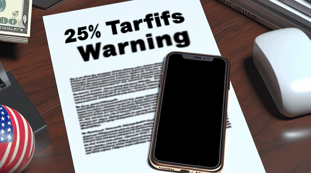 Trump amenaza a Apple con arancel del 25% si no fabrica los iPhones en Estados Unidos
