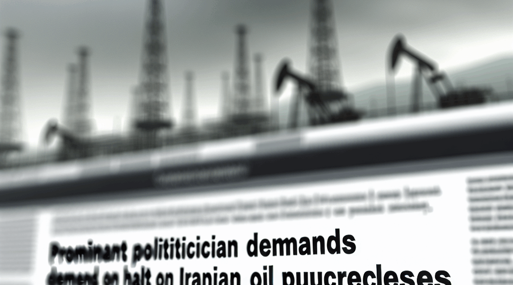 Trump dice que hay que dejar de comprar petróleo iraní y amenaza con sanciones a clientes