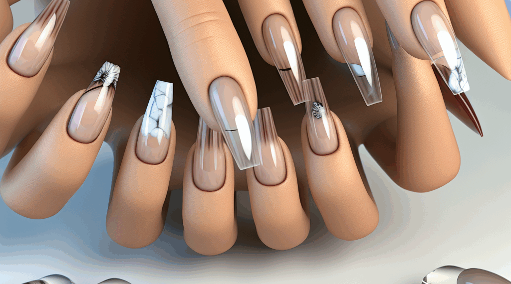 Uñas acrílicas modernas: diseños elegantes para mayo 2025