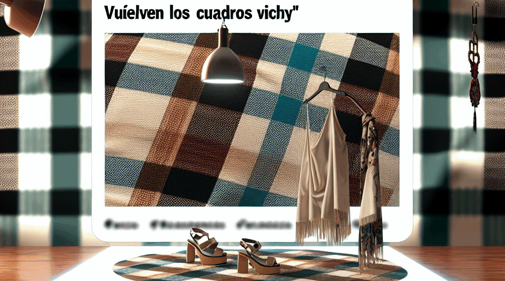 La camisa de cuadros vichy que Carolina Herrera usó en los 80, regresa en verano 2025