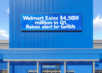 Walmart ganó 4,500 millones de dólares en 1T pero advierte efecto de los aranceles en los precios