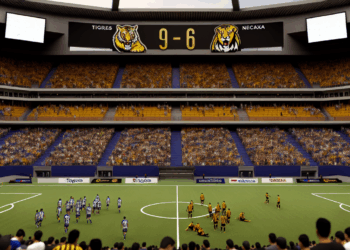 ¡No se hacen daño! Tigres y Necaxa empatan sin goles en la Ida de Cuartos
